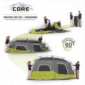 Core 9 Person Instant Cabin Tent