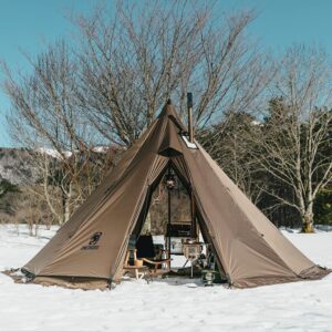 the OneTigris Rock Fortress Hot Tent
