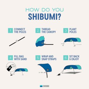 SHIBUMI SHADE BEACH CANOPY®