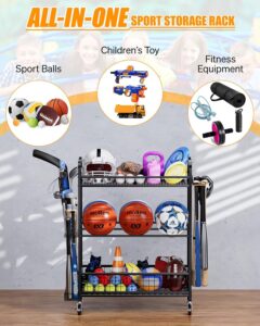 Garage Sports Equipment Organizer