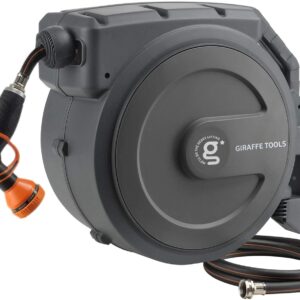Giraffe Tools Hose Reel: 130 ft of Convenience