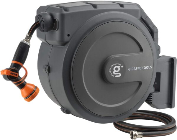 Giraffe Tools Hose Reel: 130 ft of Convenience