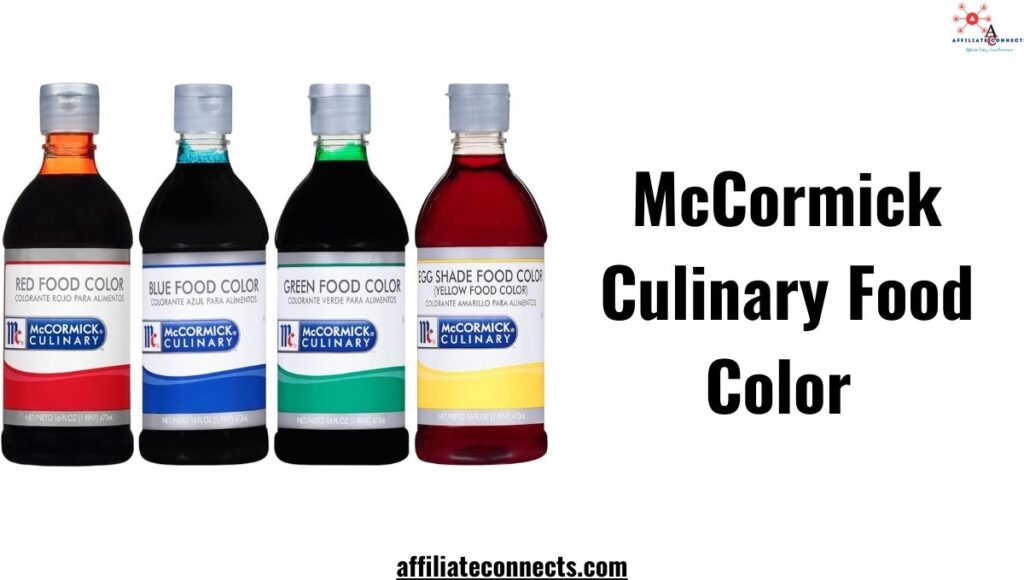 McCormick ® culinary food color variety pack features