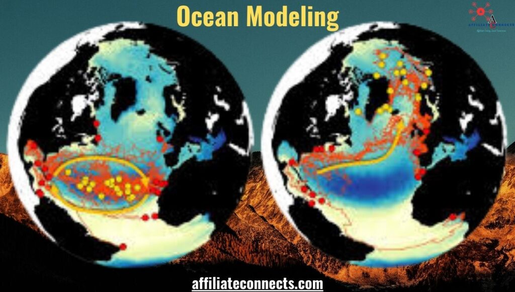 Python models ocean currents for storm and navigation predictions.
