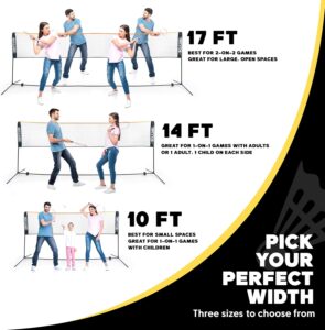 Boulder Badminton Pickleball Net